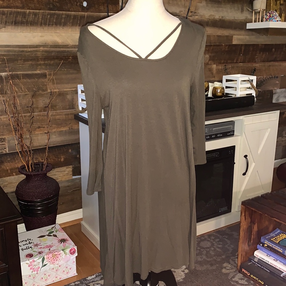 Olive Green Olive & Oak dress M